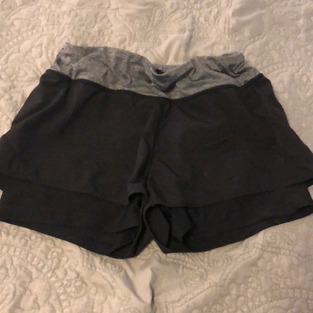 Black Running Shorts